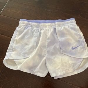 Nike Lilac/white athletic shorts (XS)